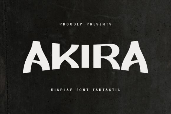 Akira Monoletter: A Prime-Quality Font for Creative Projects