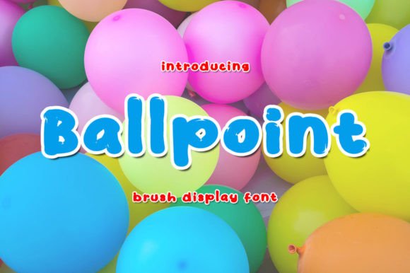 Ballpoint: A Versatile Display Font for Modern Designers