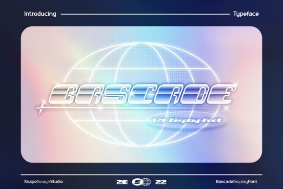 Bascade: A Futuristic Font for Digital Creativity
