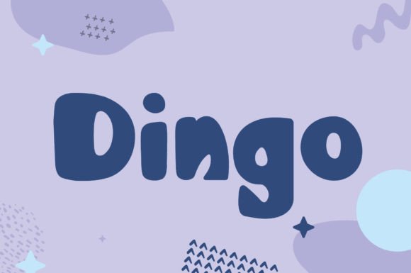 Dingo Font: A Playful and Versatile Display Typeface for Children’s Projects