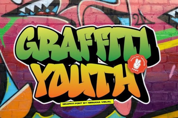 Graffiti Youth: A Bold Font for Urban Creativity and Modern Design