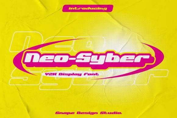 Neo Syber: A Futuristic Display Font for Modern Creativity