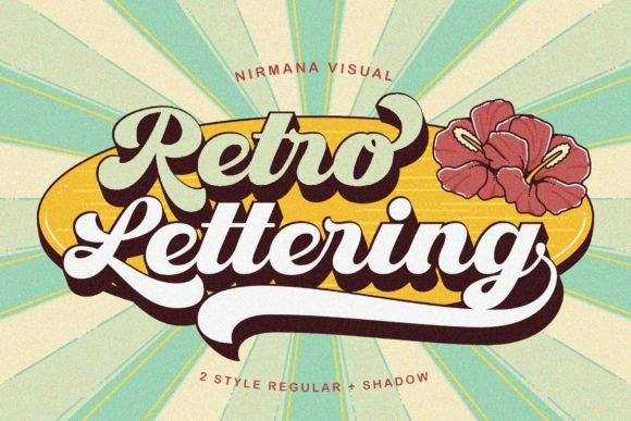 Retro Lettering: A Timeless Font for Modern Design