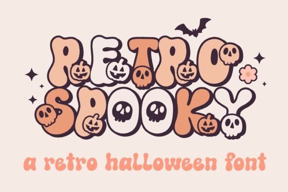 Retro Spooky: A Dramatic Halloween Font with a Nostalgic Twist