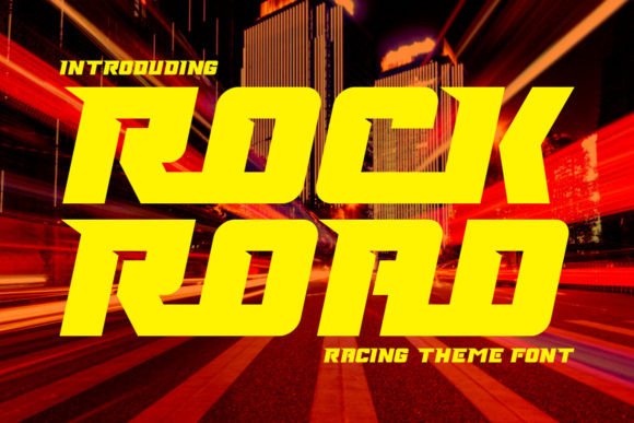 Rock Road: A Bold Typography Choice for Impactful Design