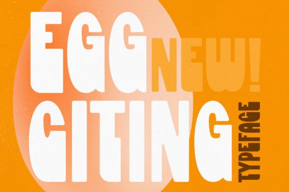 The Eggciting Font: A Playful and Versatile Choice for Creative Projects