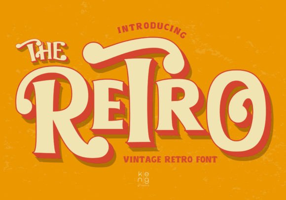 The Retro Font: A Timeless Design Asset