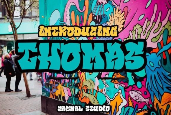 Thomas: A Vibrant and Unique Font for Modern Design Projects