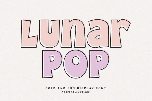 Why Lunar Pop is a Must-Have Font for Your Creative Projects